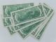 10x $2 Uncirculated Sequential Serial Numbers Two Dollar Bills $20 Fv 2013 Nr 17 Small Size Notes photo 1