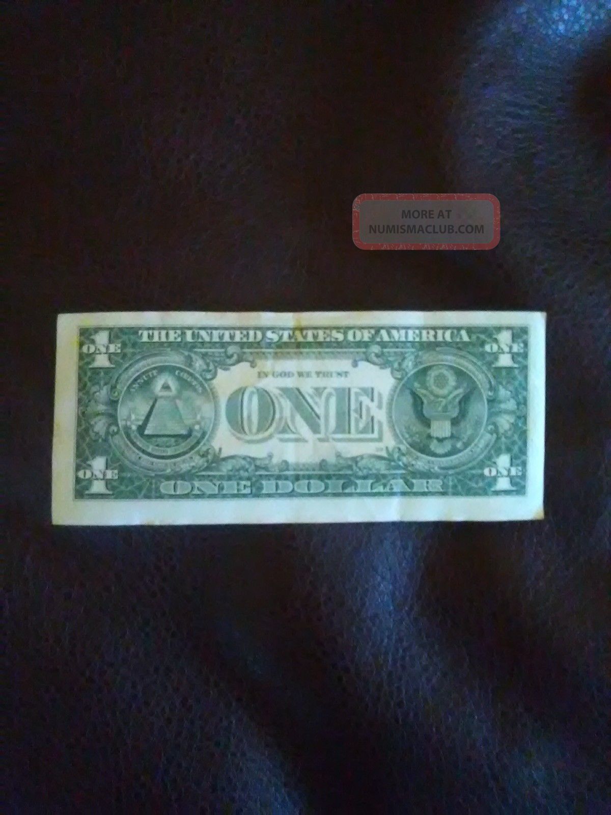 Us $1 Dollar Bill 2013 Series Error - Misaligned Up Shift Misprint Paper Money: US photo
