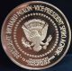 Official 1973 Presidential Inaugural Medal Solid Bronze Nixon Franklin Exonumia photo 2