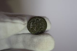 Ancient Roman Follis Licinius I Coin 308 - 324 Ad Iovi Conservatori Jupiter Eagle photo