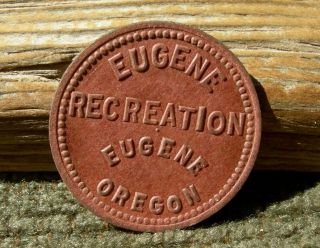 Old Eugene Oregon Or (university Town) Rare R5 