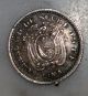 1894 Rare Republica Del Ecuador 1/2d Coin South America photo 5