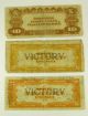 1 - 1921 Philippine National Bank 10 Pesos & 2 Victory Philippines 1 Peso Treasury Asia photo 1