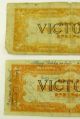 1 - 1921 Philippine National Bank 10 Pesos & 2 Victory Philippines 1 Peso Treasury Asia photo 6