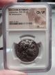 Lysimachos Silver Tetradrachm Ancient Greek Coin Alexander The Great Ngc I59774 Coins: Ancient photo 2