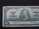 1937 $5 Dollar Bill Bank Note Canada D/c7712225 Gordon - Towers F Canada photo 3