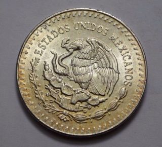 Rare Nat.  Toned 1985 Unc Silver Mexico Mexican Libertad,  1 Onza,  Pura Plata,  1 Oz photo