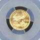 1999 W $5 Gold Eagle Pcgs Ms69 Unfinished Proof Dies Error With W 1/10 Oz Gold photo 3