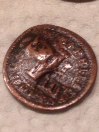 Spanish King Phillip Iv 1600 ' S Copper Coin - Metal Detector Find Spain N24 photo