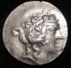 Mrtwn Thasos Tetradrachm 148 Bc Dionysos Wreathed In Ivy Hercules,  Club Coins: Ancient photo 1