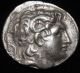 Mrtwn Lysimachos (300 Bc) Tetradrachm Magnesia Pros Maiandroi Alexander,  Athena Coins: Ancient photo 1