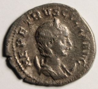 92 - Herennia Etruscilla,  Silver Antoninianus,  249 - 251ad photo