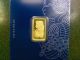 Pamp Suisse 2.  5 Gram 999.  9 Fine Gold Bullion Bar Case 363 Gold photo 2