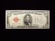 Series Of 1928 - B $5 United States Note Red Seal Five Dollar Bill Usn Small Size Notes photo 1