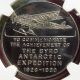 Admiral Byrd Medal - 1930 Antarctic Expedition - Ms66 Ngc - Airplane Token,  Bu Exonumia photo 1