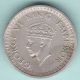 British India - 1942 - King George Vi Emperor - Half Rupee - Rare Silver Coin British photo 1