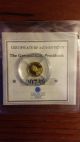 President T.  Roosevelt Commemorative,  Proof,  Gold (. 5 Gram,  585 Gold) With Gold photo 2