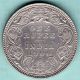 British India - 1900 - Victoria Empress - One Rupee - Rarest Silver Coin India photo 1