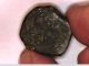 Spain Spanish Bronze Coin Castle And Lion Cob Coin Crusader Uncertain King To Me Coins: Medieval photo 1