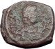 Justinian I The Great 527ad 8 Nummi Authentic Ancient Byzantine Coin I59625 Coins: Ancient photo 1