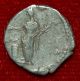 Roman Empire Coin Faustina I Vesta Holding Palladium Silver Denarius Coins: Ancient photo 3