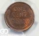 1921 Lincoln Cent Wheat Penny Pcgs Ms 64 Rb Tougher This, Small Cents photo 2
