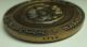 1965 Israel Advat Acropolis Coin - Medal 45mm Bronze Nabataean Coin Middle East photo 3