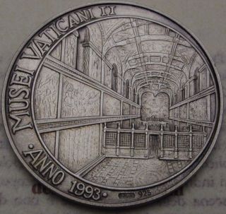 Vatican Medal Vatican Museum Ii.  1993 / Michelangelo / Sistine Chapel - Silver photo