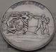 Vatican Medal Vatican Museum Ii.  1993 / Michelangelo / Sistine Chapel - Silver Exonumia photo 1