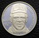 Limited Edition Ricky Henderson Oakland A ' S 1 Troy Oz.  999 Silver Coin (r11) Silver photo 2