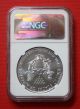 - 2011 Silver American Eagle (ngc Ms70) 25th Anniversary Silver photo 1