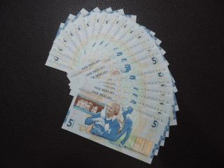 £5 Pound The Royal Bank Of Scotland Plc Banknote Jack Nicklaus Consecutive Unc photo