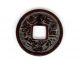 Kamon Japanese Antique Esen (picture Coin) Mysterious Mon 1013b Asia photo 1