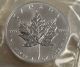 1997 Canada Silver Maple Leaf.  9999 In Packaging - Strip Of 4 Coins: Canada photo 2