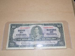 1954 $10 Bill photo