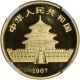 1987 - Y China Gold Panda (1/4 Oz) 25 Yuan - Ngc Ms69 Coins photo 1