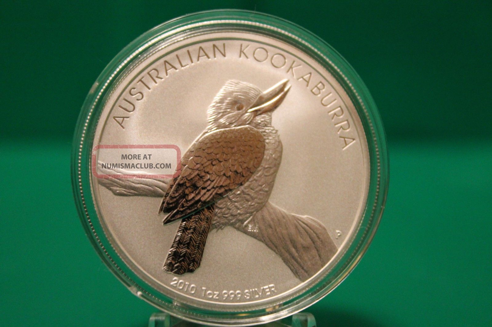 2010 1 Oz Australian Silver Kookaburra Coin Bu - Perth Australia photo