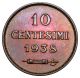 San Marino 10 Centesimi Coin 1938 Km 13 Au Ve01 (a3) San Marino photo 1