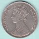 Bikanir State - 1892 - Victoria Queen - One Rupee - Rarest Silver Coin India photo 1