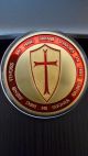 Holy Vatican Christian Masonic Templar Knight ' S Shield Cross 1oz Gold Medal Coin Gold photo 1