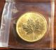 2006.  9999 Fine Gold Canadian Maple Leaf Coin 50 Dollars,  Uncirculated 1 Oz Pur Gold photo 2