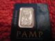 1 Gram Pamp Suisse Platinum Bar.  9995 Fine Multigram Fortuna (in Assay) Bars & Rounds photo 1