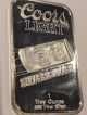 Coors Light Can Beer Silver Bullet Vintage Collectible Bar 1 Troy Oz.  999 Fine Silver photo 2