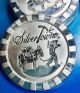 Four 1 Oz.  999 Silvertowne Stackable Poker Chip Interlocking Fine Silver Round Bars & Rounds photo 1