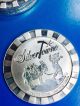 Four 1 Oz.  999 Silvertowne Stackable Poker Chip Interlocking Fine Silver Round Bars & Rounds photo 3