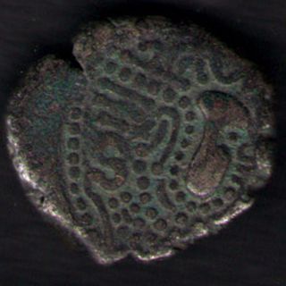 Ancient India - Indo Sassanian Empire (3 - 4 Centuries) Silver Drachm photo