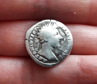Roman Denarius Silver Coin Marcus Aurelius 161 - 180 Ad 26 photo