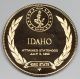 C2807 Franklin Bronze Medal,  State Of Idaho Exonumia photo 1