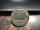 Danbury 1800 Sterling Silver Washington Becomes Capital Medal Exonumia photo 3