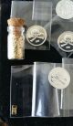 1/10 Gram.  999 Gold And 6 Gram.  999 Silver With Gold Leaf Vial Silver photo 1